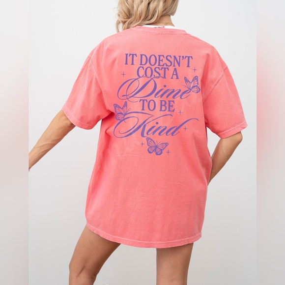 Comfort Colors Be Kind Shirt - Picture 4 of 11